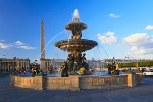 Площадь Согласия в Париже фото