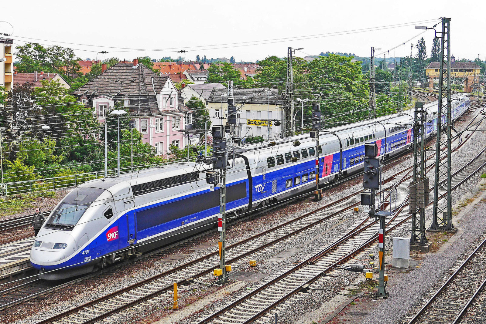 поезд tgv франция